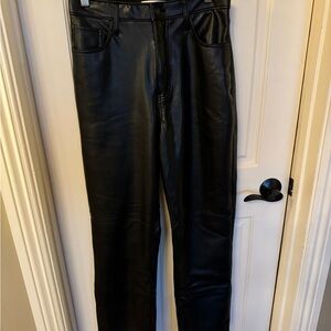 Abercrombie & Fitch Black Straight Leg Pants